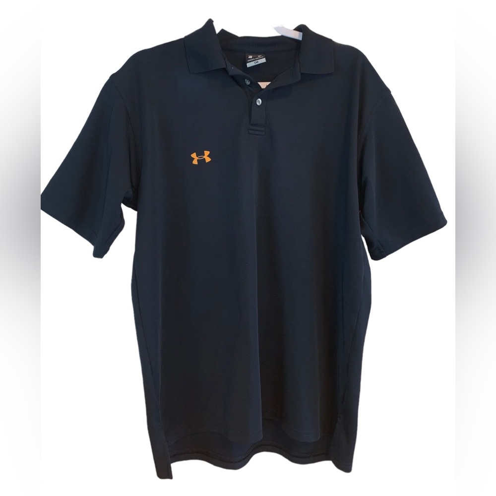 Under Armour Mid to Heavy Weight Polo; Black. Worn twice.
